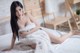 Beautiful Utjima Thongchan shows off her daring topless in bed (23 pictures) P1 No.8014aa