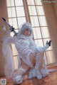 Coser @ 水 淼 Aqua Vol.039: 黑白 2B (55 photos)